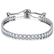 Narukvica FL-4221 - Srebrna / Kristalna KP4221