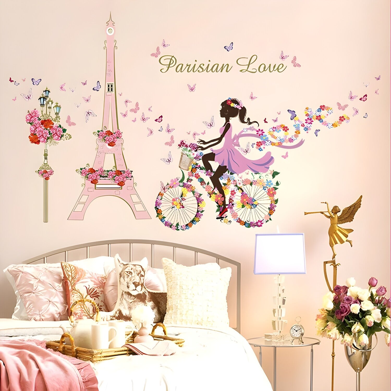 Naljepnica za zid / Tapeta Parisian Love KP28787