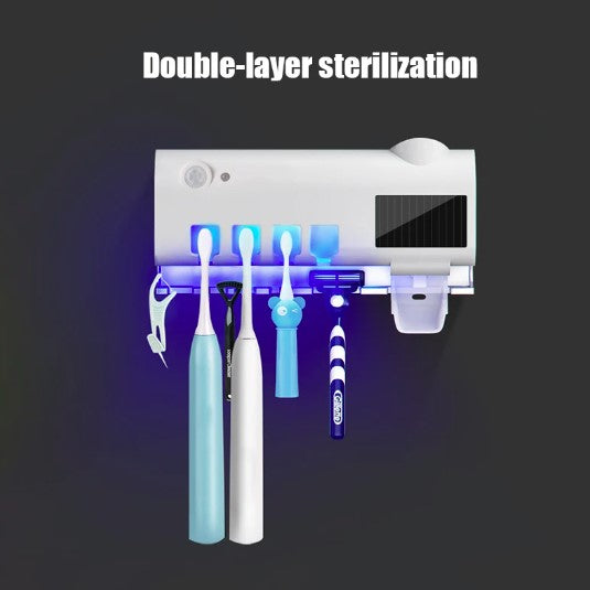 Držač četkica, UV sterilizator i automatski dozator paste za zube