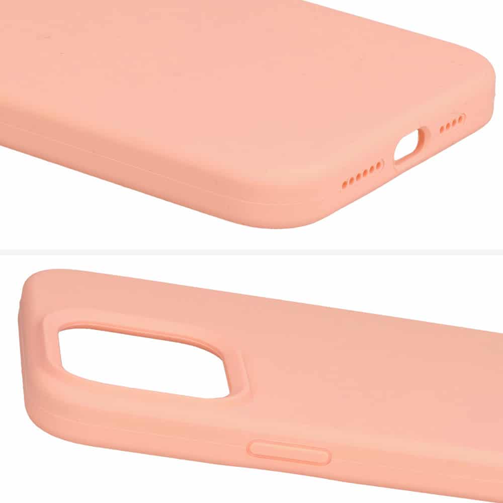 SILIKONSKA LITE MASKA ZA IPHONE 14 boja breskve