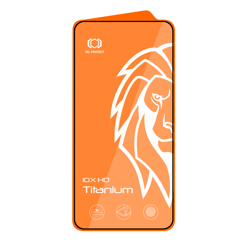 Kaljeno staklo Tel Protect 10X HD Titanium za Samsung Galaxy S25 (s otključavanjem otiskom prsta)