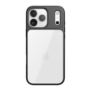 Rock Guard Lens Protection Series maskica za iPhone 17 Pro prozirno-crna