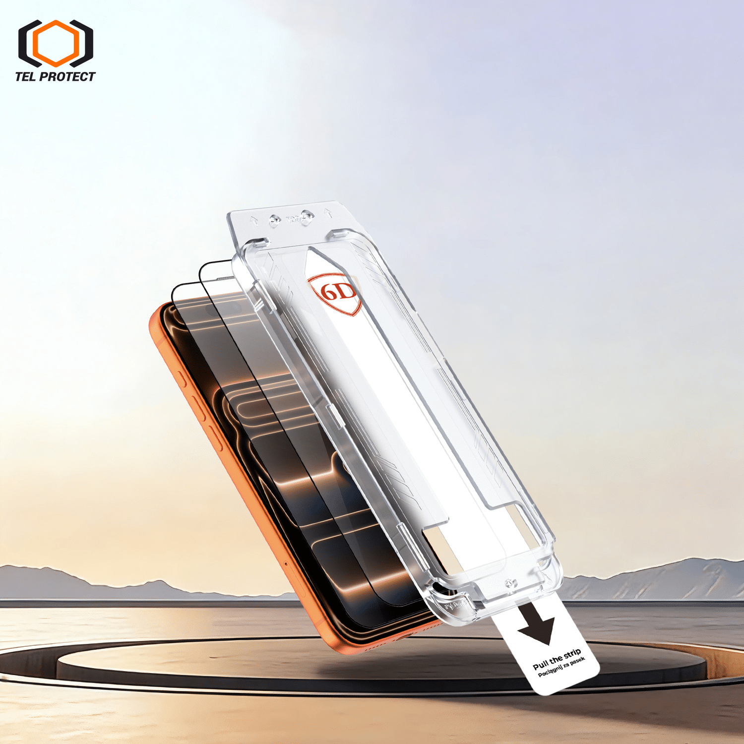 Tel Protect Dust-Free Easy Fit Full Glue 6D kaljeno staklo za Samsung Galaxy A16/A17 4G/5G crno - 2 kom.