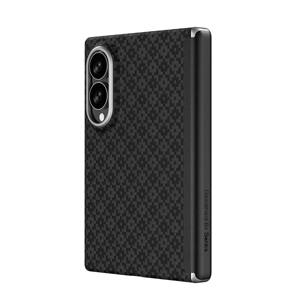 Benks Magnetic Armor Grid Air Grand Combo maska + GlassWarrior zaštitno staklo za Samsung Galaxy Z Fold 8 crna