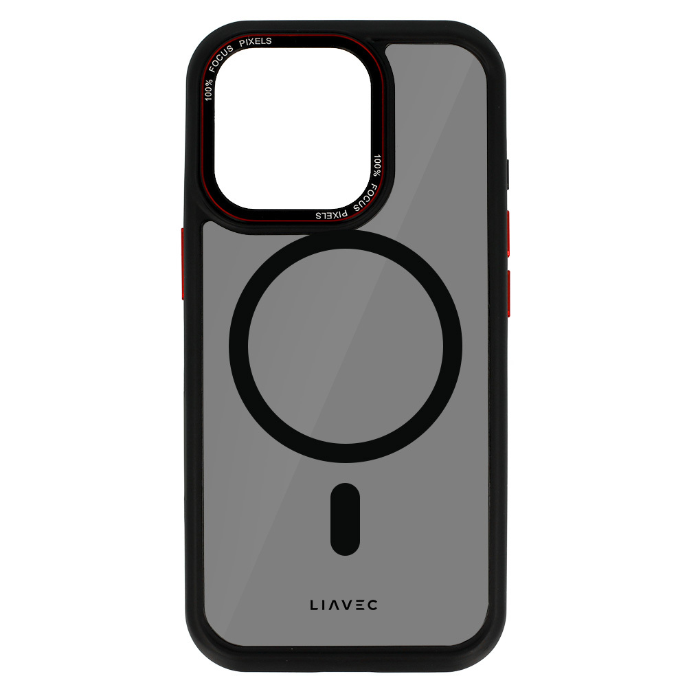 Liavec Hybrid Smoke Magsafe maska za iPhone 15 Pro