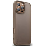 Zaštitna futrola Wozinsky Carbon Fiber Case s MagSafe za Samsung Galaxy S25 - Smeđa KP39736