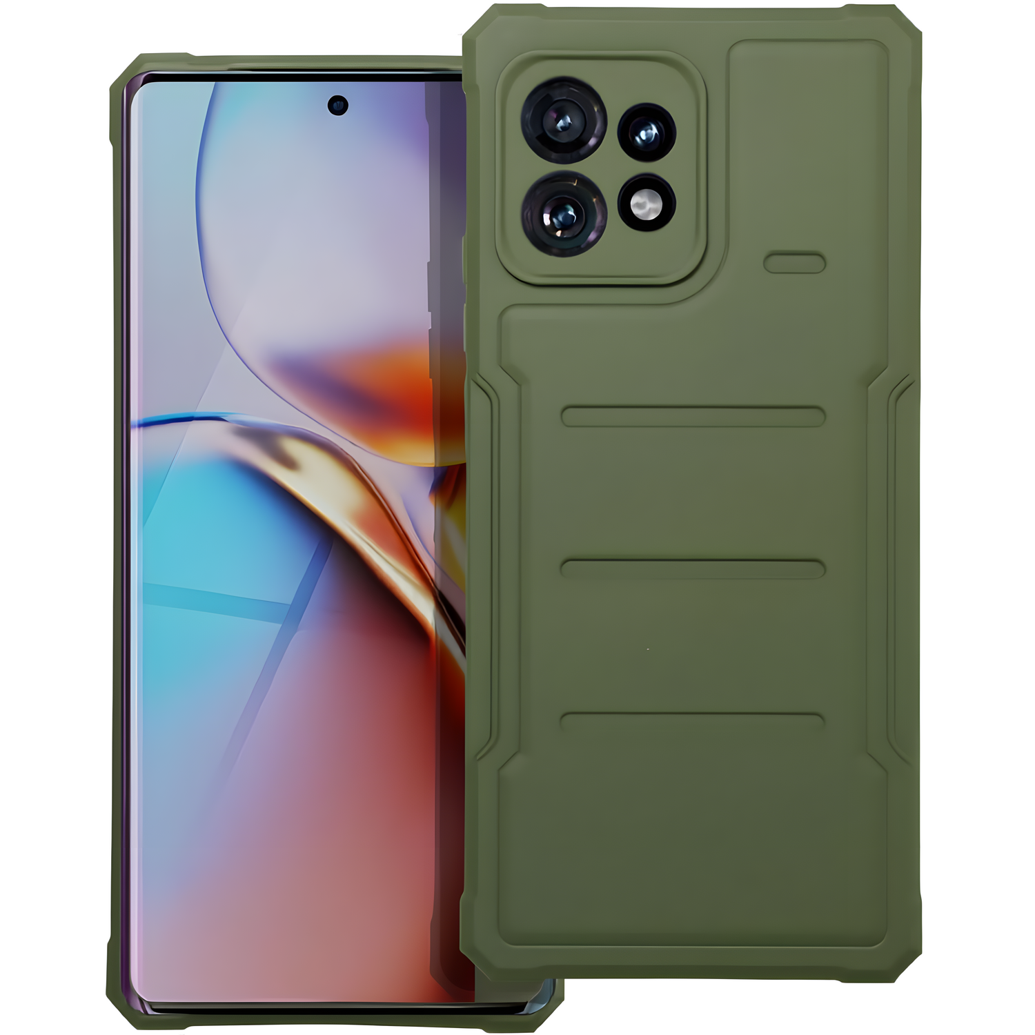 Izdržljivo kućište Heavy Duty za Motorola Moto G53 5G - Zelena KP40522