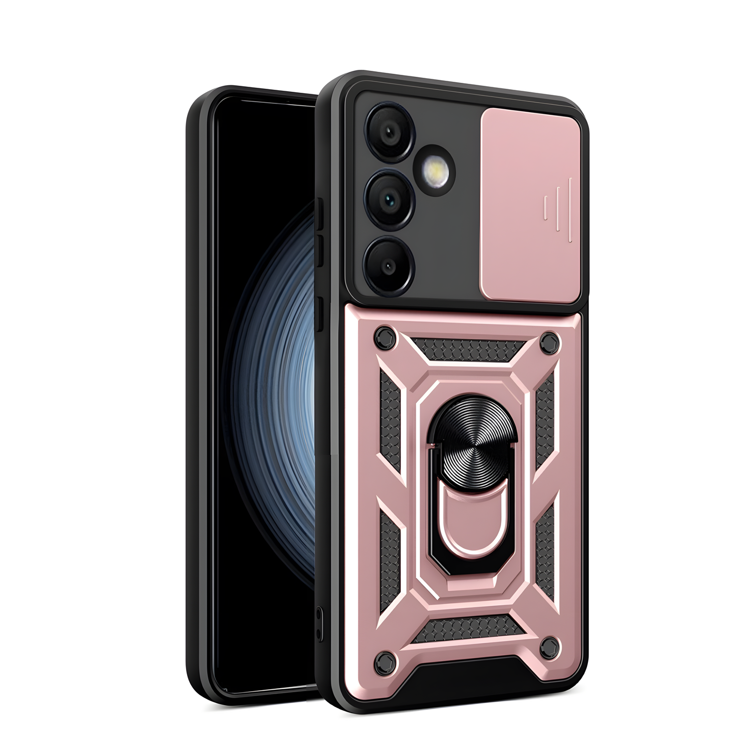Hybrid Armor Camshield za Samsung Galaxy A14 - Roza KP40582