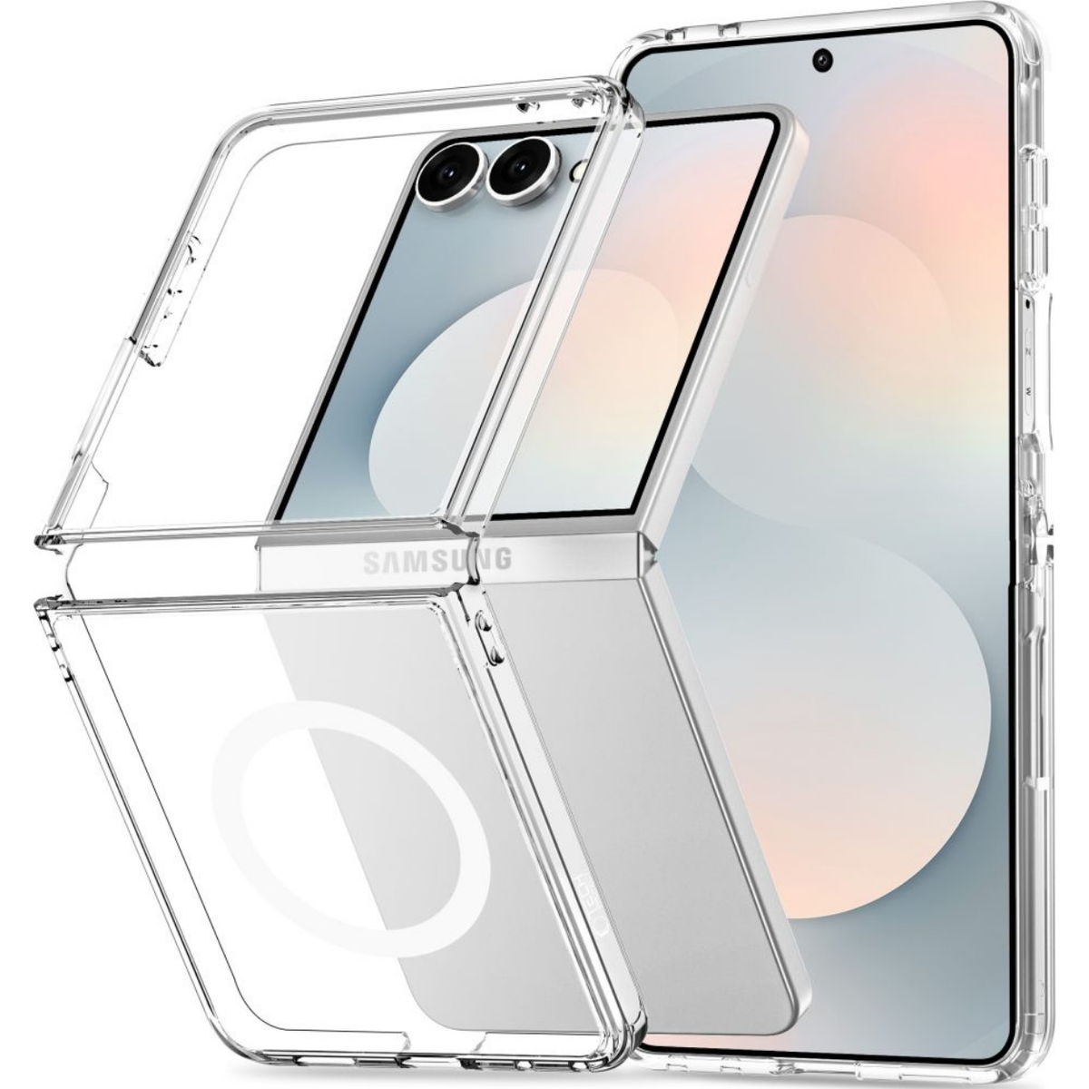 Tech-Protect FlexAir Hybrid MagSafe futrola za Samsung Galaxy Z Flip 8 - Prozirna KP41360