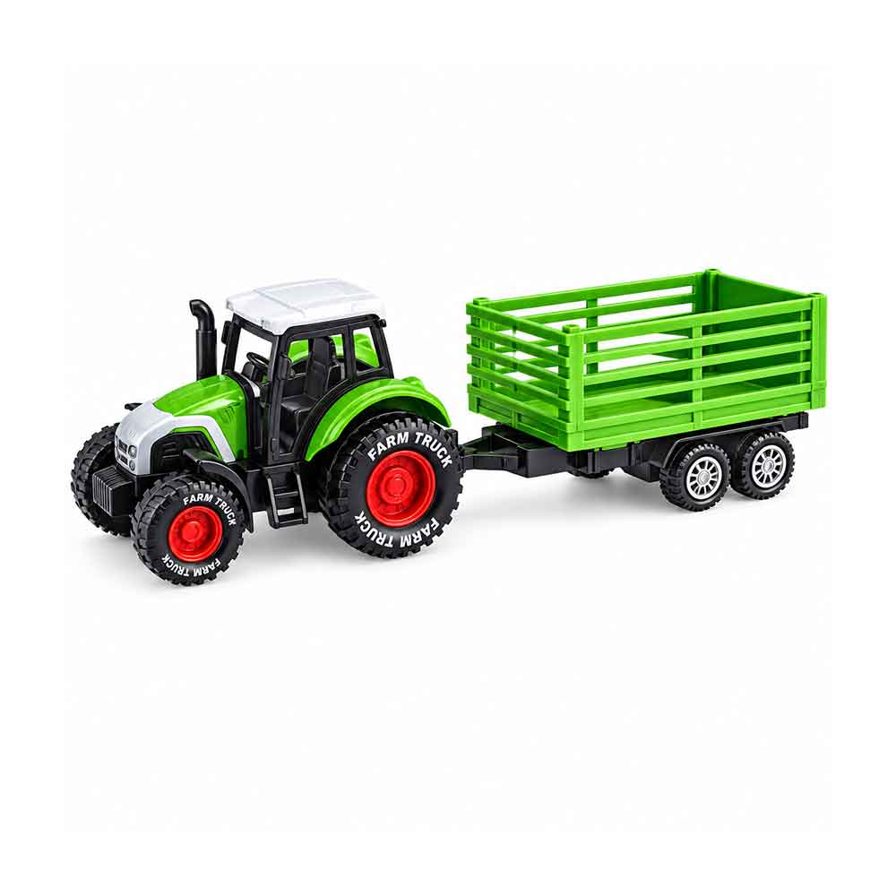 Traktor s prikolicom Die-Cast Farm Truck - Model 03