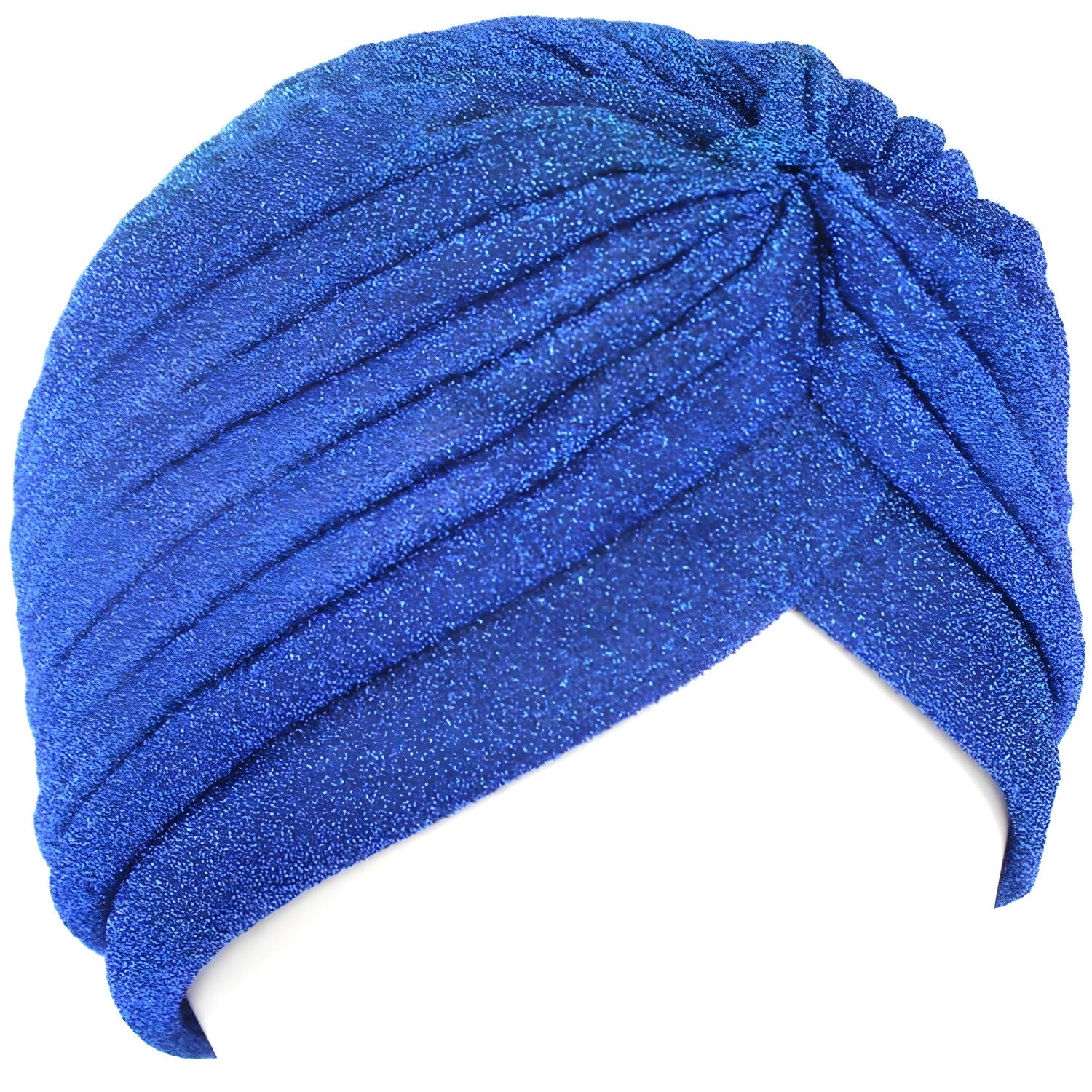 Sjajna Turbanova Kapa - Tamno Plava KP6636