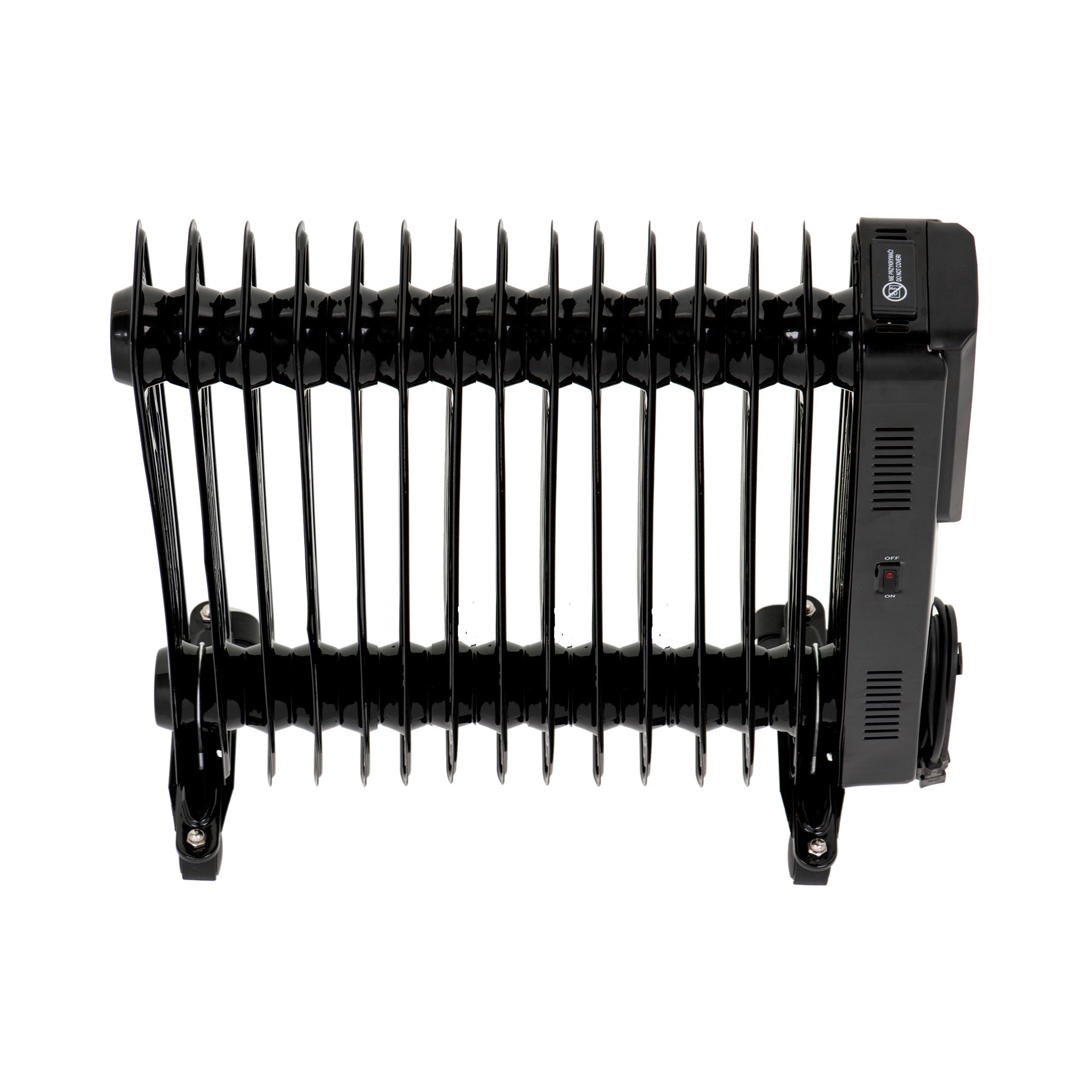 Uljni radijator, 15 rebara crni, CR 7820