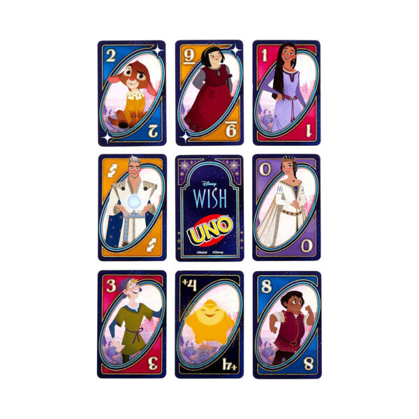 Uno Disney Wish karte – čarolija igre uz omiljene Disney likove!