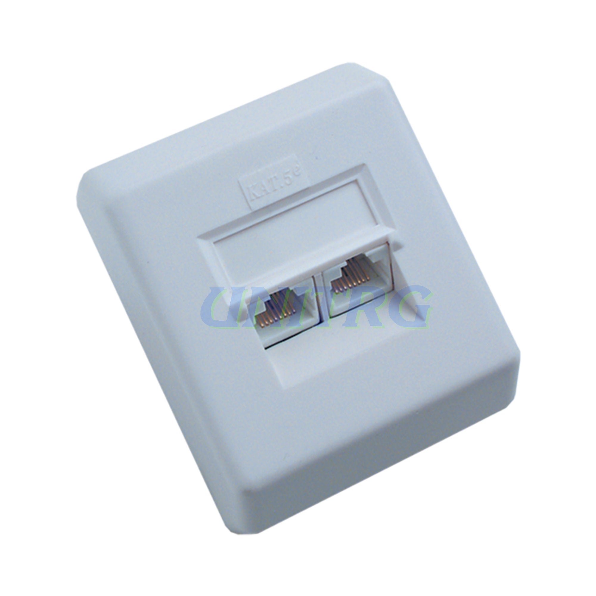 Utičnica Cat5e 2xRJ45 nadžbukna