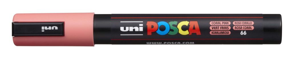 Marker Uni pc-5m Posca koralno roza