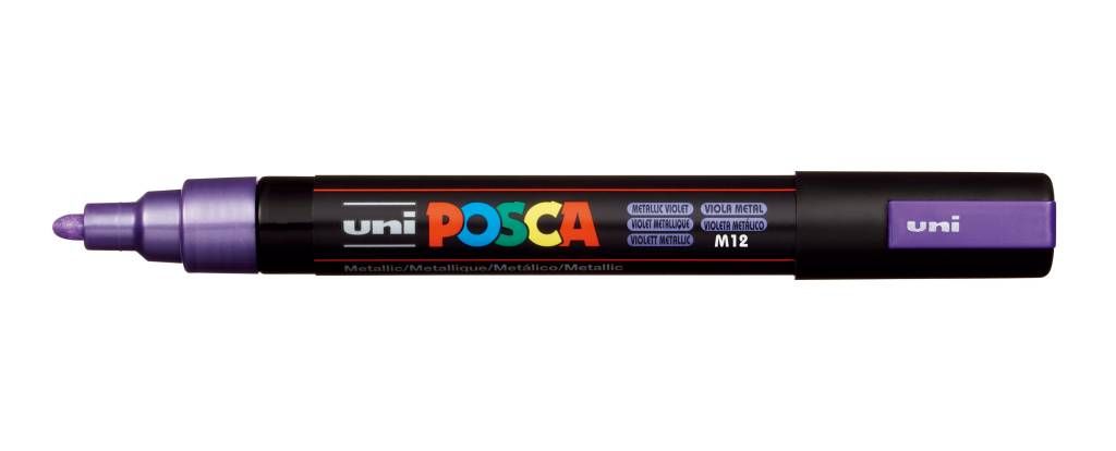 Marker Uni pc-5m Posca metallic ljubičasti