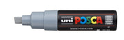 Marker Uni pc-8k Posca sivi