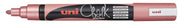 Marker Uni pwe-5m kreda metallic crveni