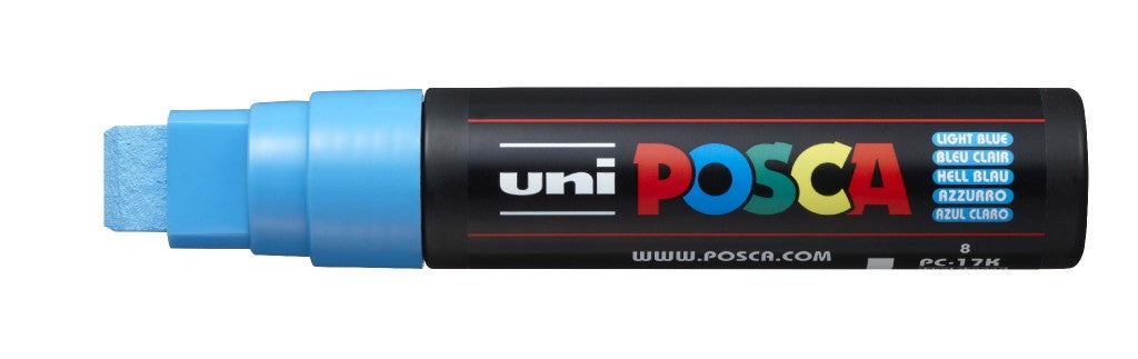 Marker Uni pc-17k Posca svijetlo plavi