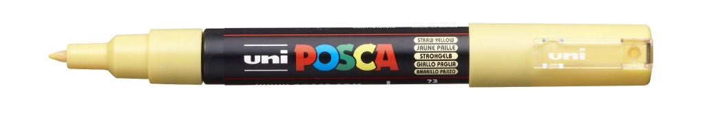 Marker Uni pc-1m Posca slamnato rumeni