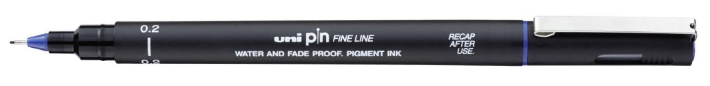 Marker Uni pin02-200 modri