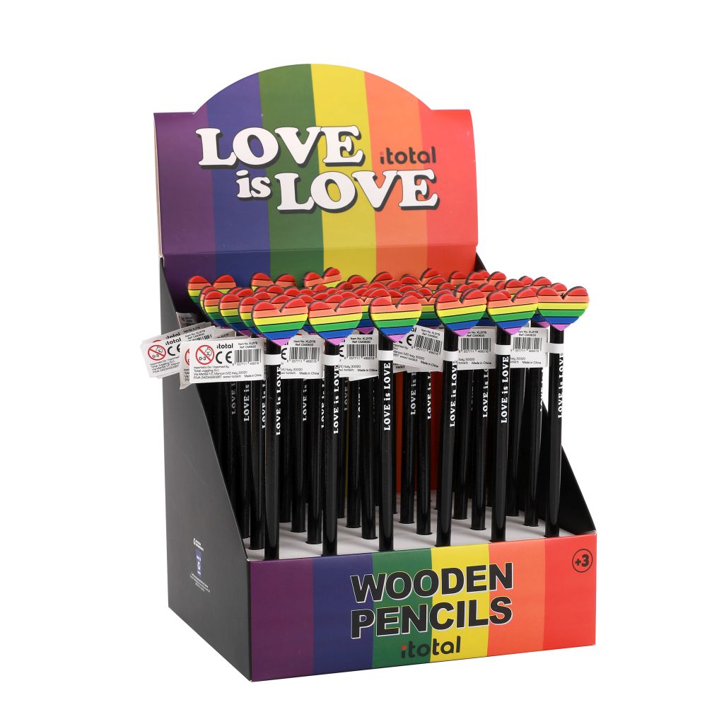 Olovka grafitna iTotal Love is Love 36/1 XL2178