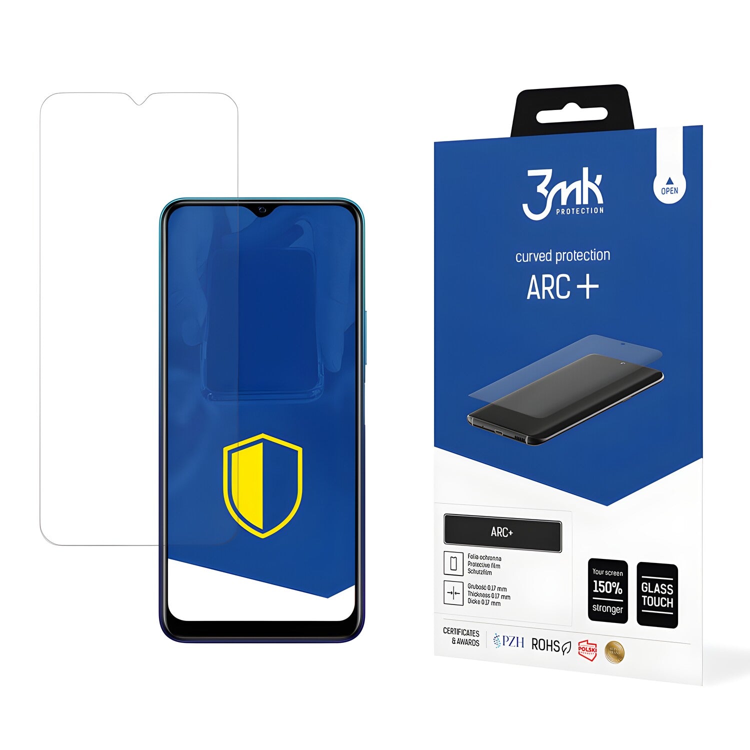 3mk Arc+ zaštitna folija za Vivo Y20i - Prozirna KP22659