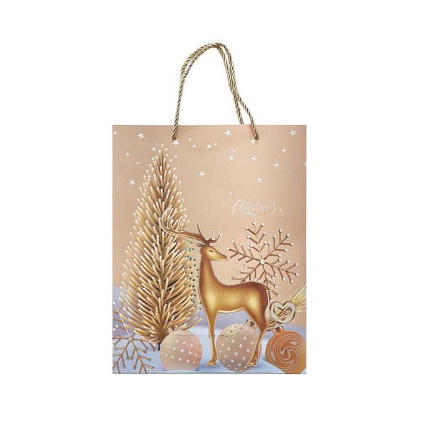Božićne vrećice Merry Christmas Crna