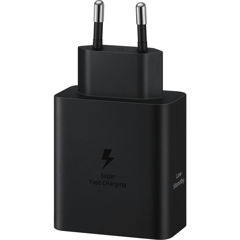 Zidni punjač Samsung 50W 3A 2 x USB-C s USB-C kabelom crni EP-T5020XBEGEU