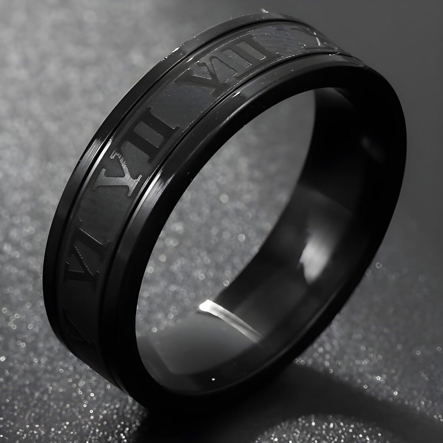 Prsten XA-17078 - Crna / 55mm KP17078