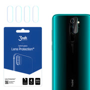 4x Staklo za kameru 3mk za Xiaomi Redmi Note 8 Pro - Prozirna KP23359