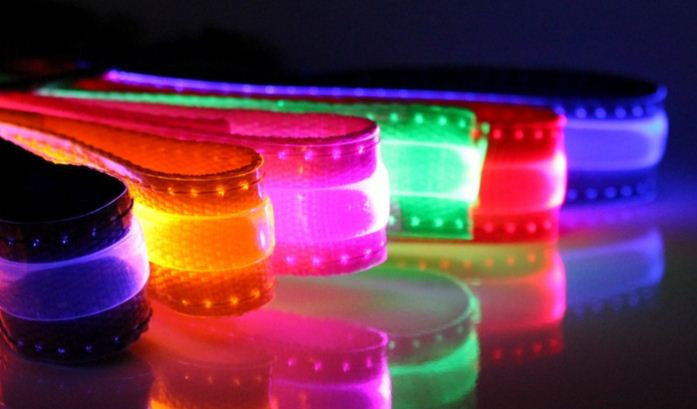 LED svijetleća ogrlica za pse u veličini po izboru
