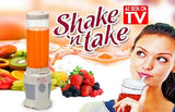 "Shake 'n Take blender" s prenosnom flašicom (pogledajte video)