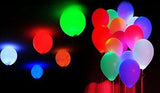 20 komada svjetlećih LED balona u različitim bojama