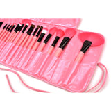 24-delni set kistova za šminkanje u roze boji, dostava besplatna (Mogućnost plaćanja pouzećem)